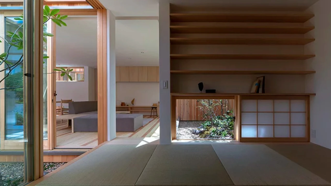 Interior di rumah design Jepang