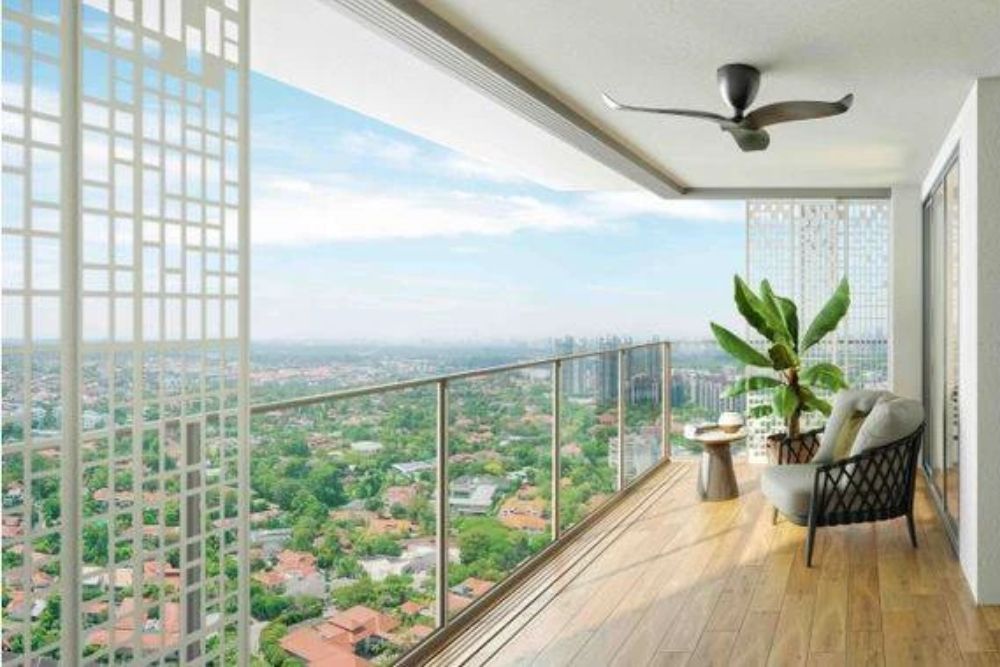 Unit apartemen di One Holland Village Residences