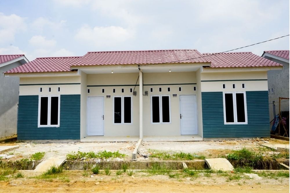 Penampakan rumah di Rorinata Residence tahap 9