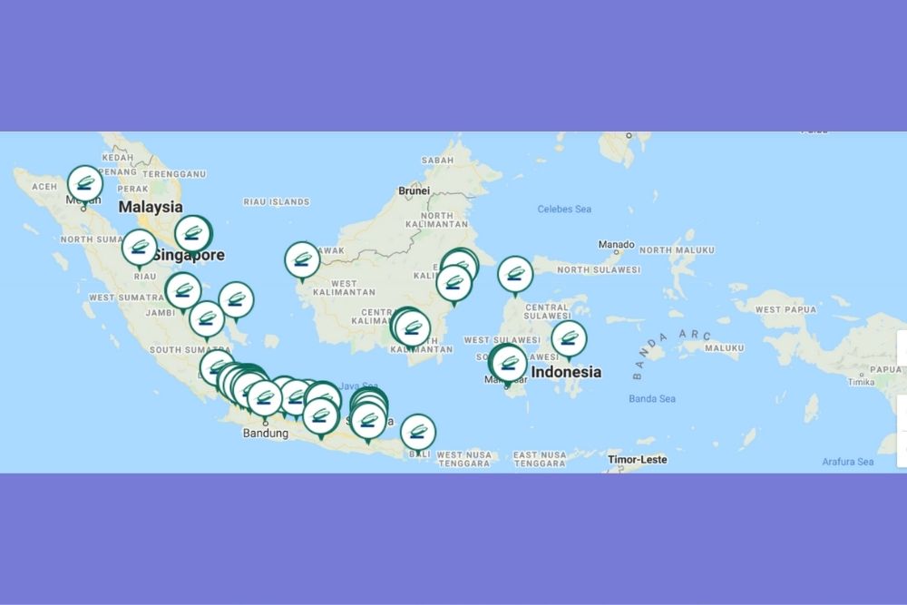 Deretan proyek PT Ciputra Development Tbk yang tersebar di seluruh Indonesia