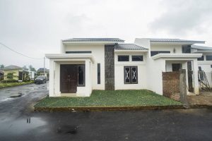 Penampakan lingkungan Villa Pesona Anggrek, komples rumah bebas banjir di Medan