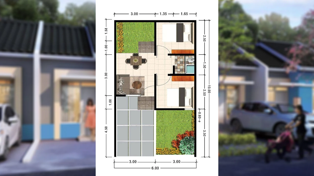 Spesifikasi rumah di Puri Harmoni Cikasungka